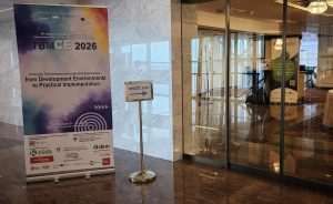 Entrance to the event