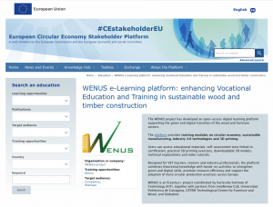 WENUS e-Learning platform