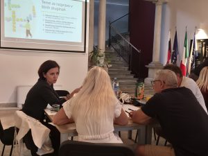 Participants during the workshop in Koper.