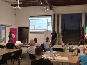 Participants during the workshop in Koper.