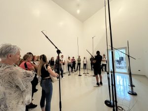 Group in the acoustic laboratory