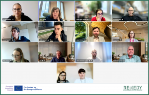 Screenshot of the project meeting and General Assembly 