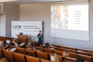 Dr. Anna Sandak presenting
