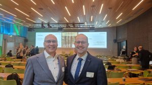 Matthew Schwarzkopf and Mika Kallio, the Forest Partnership Coordinator