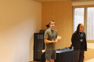 Matjaž Krnc presenting
