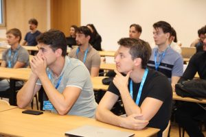 Students participating